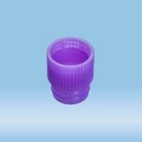 Push cap, violet, suitable for tubes 13 mm