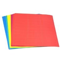 Label Sheets, Cryo, 67x25mm, for Racks and Boxes, Assorted Colors 150 labels in blue, green, violet, red and yellow