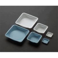 Square Polystyrene Weighing Dishes (Anti-Static) 