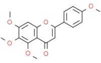 4H-1-Benzopyran-4-one,5,6,7-trimethoxy-2-(4-methoxyphenyl)-