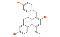 1-(4-hydroxybenzyl)-4-methoxy-9,10-dihydropenanthrene-2,7-diol