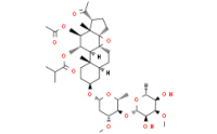 Tenacigenin B, 3-O-?-Allopyranosyl-(1?4)-?-oleandropyranosyl-11-O-isobutyryl-12-O-acetyl-