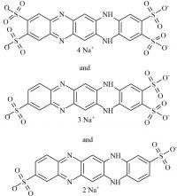 Azapentacene (Mixture of di, tri and tetra-Sulfonate Sodium Isomers)