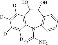 10,11-Dihydro-10,11-Dihydroxy Carbamazepine-d4 (Mixture of Diastereomers)