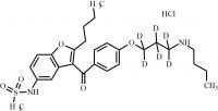 Dronedarone EP Impurity A-d6 HCl (N-Desbutyl Dronedarone-d6 HCl)
