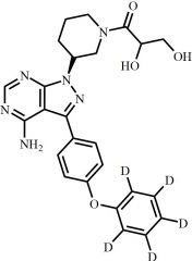 Ibrutinib Impurity 3-d5 (PCI-45227-d5) (Mixture of Diastereomers)