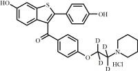 Raloxifene-d4 HCl