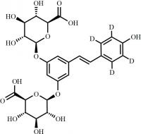 Resveratrol-d4 3,5-Diglucuronide