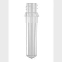 Axygen® 2.0 mL Conical Screw Cap Tubes Only, Polypropylene, Clear, Nonsterile