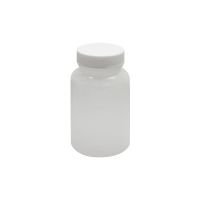 4 oz, 120mL Wide Mouth Jar, 50x88mm, 38-400mm Thread, White Closure, F217 Lined,HDPE