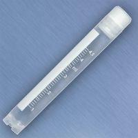 Cryo tubes, 5.0mL, STERILE, Internal Threads, Attached Screwcap with Co-Molded Thermoplastic Elastomer (TPE) Sealing Layer, Round Bottom, self standing