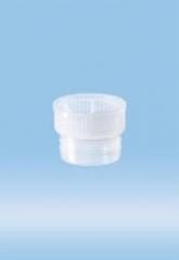 Push cap, natural, suitable for tubes 21.5 mm