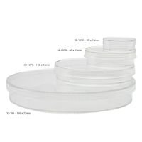 Petri Dishes, 100 x 15mm, With Grip Ring