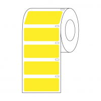 Label Roll, Cryo, Direct Thermal, 51x19mm, for Large Tubes, Racks and Boxes, Yellow, Red, Orange, Green, Blue, White