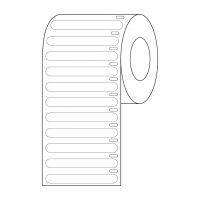 Label Roll, Cryo, Direct Thermal, 51x6mm, for Microplates, White