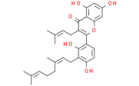 3'-Geranyl-3-prenyl-5,7,2',4'-tetrahydroxyflavone