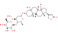 Periplogenin 3-[O-?-glucopyranosyl-(1?4)-?-sarmentopyranoside]