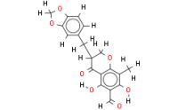 Aldehydoisoophiopogonanone A, 6-