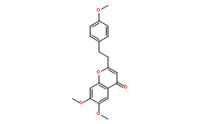 6,7-Dimethoxy-2-[2-(4'-methoxyphenyl)ethyl]chromone