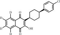 cis-Atovaquone-d4 (Atovaquone EP Impurity B-d4)