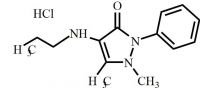 4-Propyl Aminoantipyrine HCl