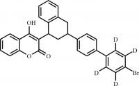 Brodifacoum-d4 (on Biphenyl Ring) (Mixture of Diastereomers)