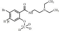 Bromopride-13C-d3