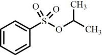 Isopropyl Benzenesulfonate