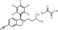 (-)-(R)-Citalopram-d4 Oxalate