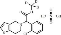 rac-Clopidogrel-d3 Sulfate