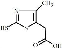 Cefodizime Impurity (2-Mercapto-4-methyl-5-thiazoleacetic acid)