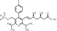 Cerivastatin-13C-d3 Sodium Salt