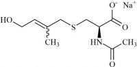 Acetylcysteine Impurity 20 Sodium Salt (Mixture of Z and E Isomers)