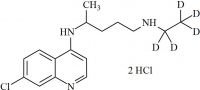 Hydroxychloroquine EP Impurity D-d5 DiHCl (Desethyl Chloroquine-d5 DiHCl)