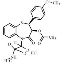 Diltiazem EP Impurity D-d4 HCl (N-Desmethyl Diltiazem-d4 HCl)