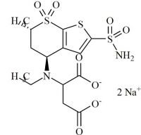 Dorzolamide Impurity 15 Disodium Salt (Mixture of Diastereomers)