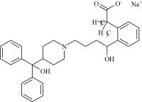 Fexofenadine Impurity 26 Sodium Salt