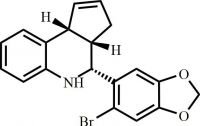 (3aS,4R,9bR)-4-(6-Bromo-1,3-benzodioxol-5-yl)-3a,4,5,9b-tetrahydro-3H-cyclopenta[c]quinoline (G-15)