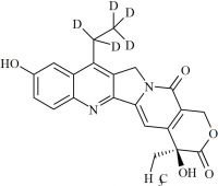 Irinotecan EP Impurity E-d5 (7-Ethyl-10-Hydroxy Camptothecin-d5)