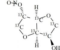 Isosorbide-13C6 Dinitrate EP Impurity B (Isosorbide-13C6 2-Mononitrate) (Diluted with Lactose)