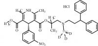 (R)-Lercanidipine-13C-d3 HCl