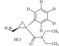 (1R,2S)-Milnacipran-d5 HCl (D-Milnacipran-d5 HCl)