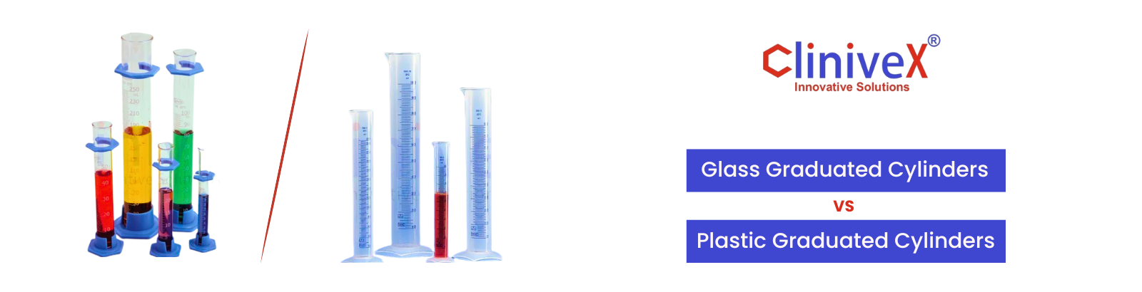 glass vs plastic graduated cylinders