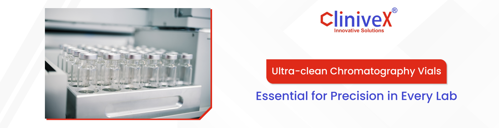 ultra clean chromatography vials