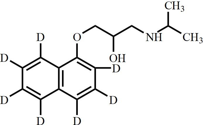 Propranolol-d7 (CAS Number: 344298-99-3)